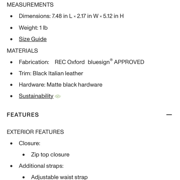 Mz Wallace belt bag nwt $125 - Picture 5 of 5